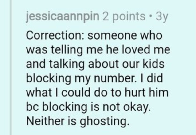 Yeah we know that already Jessica