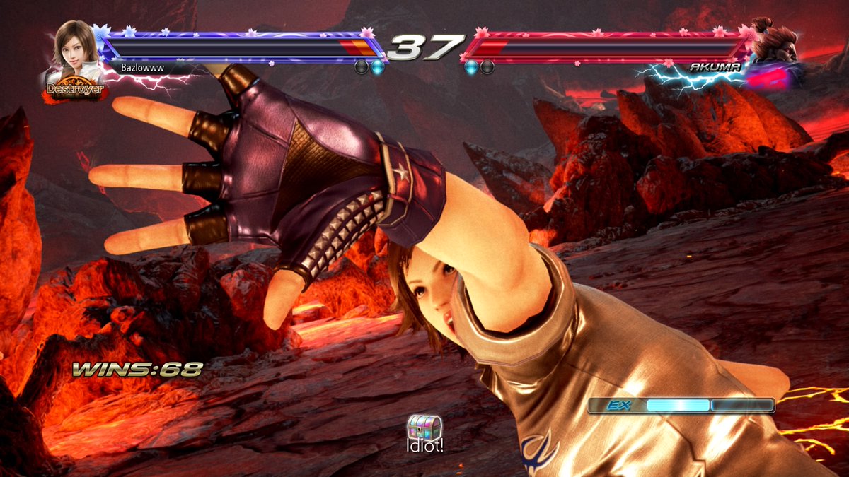 I hit a 69 win streak on tekken i deserve a cookie!!!!