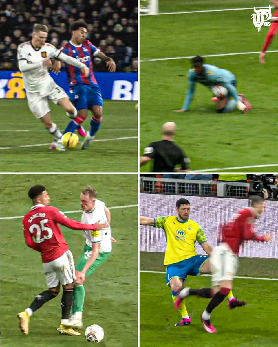 sampeoples_'s tweet photo. Refs and VAR officials from the Wolves game have been taken off duty for the PL games next weekend.

Rival fans: "The refs favour United...it's so corrupt, every decision always goes their way!" 😡

Meanwhile, nothing after these decisions went against #MUFC last season: https://t.co/XEE8D7dJiA