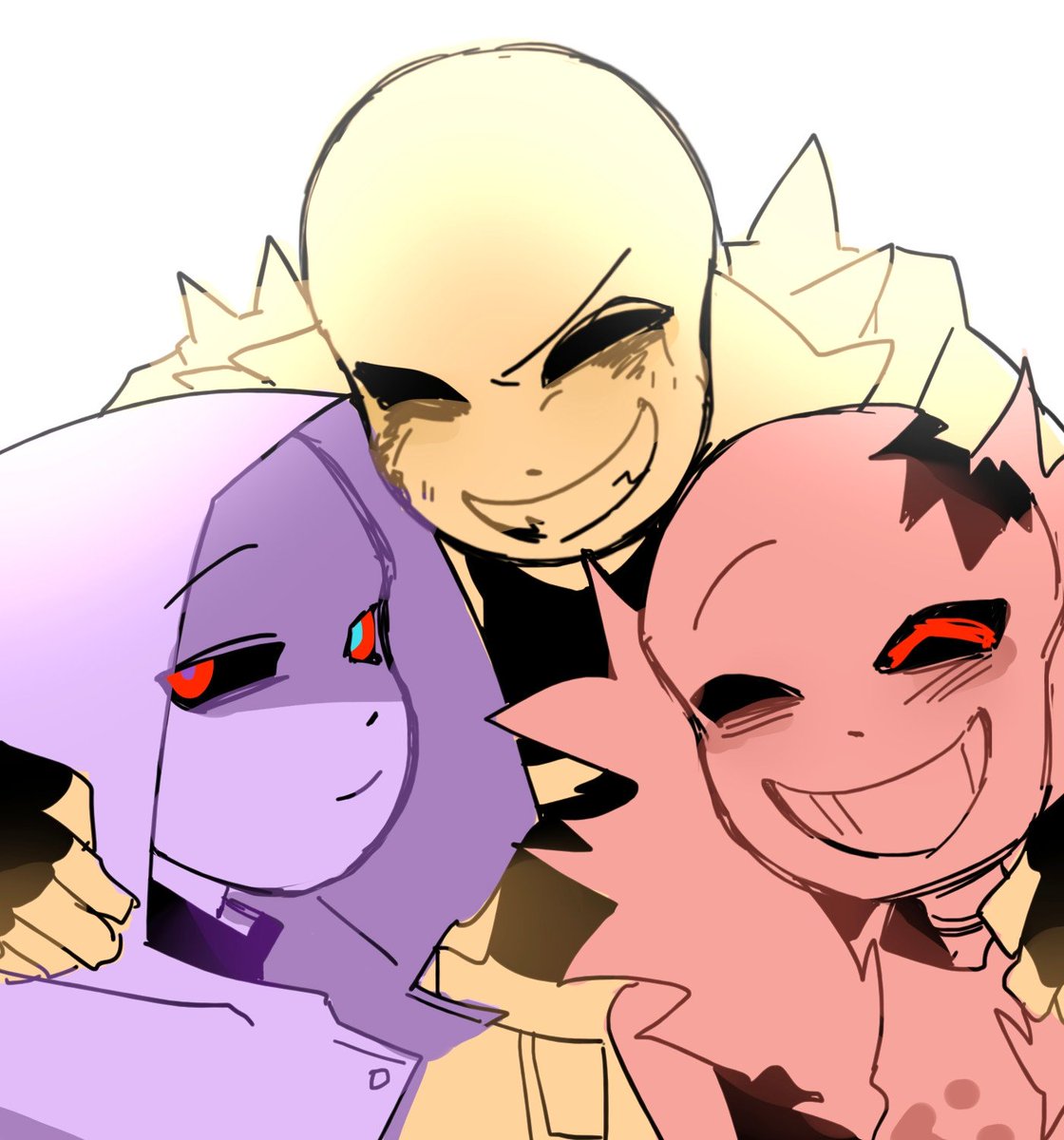 benethisism's tweet photo. 💥SO ARE THE MT.TRIOO!!!💥
Idol AU belongs to me ig
.
#sans #undertale  #undertaleAU #undertaleFanart #utmv #fanart #art #sansau #utmv #ut #idolau #badsanses #killersans #dustsans #horrorsans https://t.co/bKGpYwDsZv