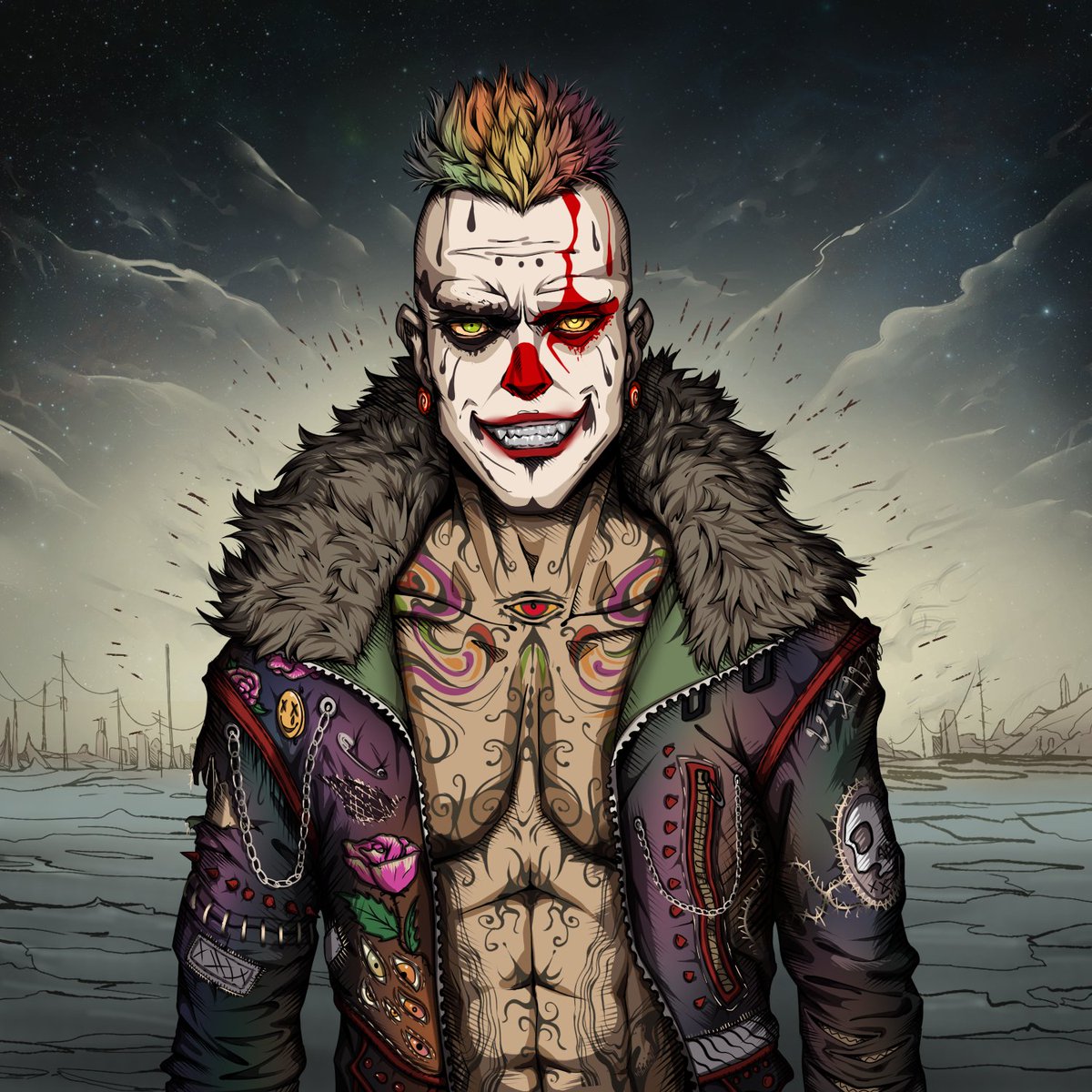 5th Airdrop!

Introducing: @Trippsoul_NFT 1/1 🤡

Tripp is a master of diverse styles. In the game since 2021, and he knows web 3 is where he belongs.

🎪 Giving away 1 additional clown to someone who RT &amp; engages with this tweet.