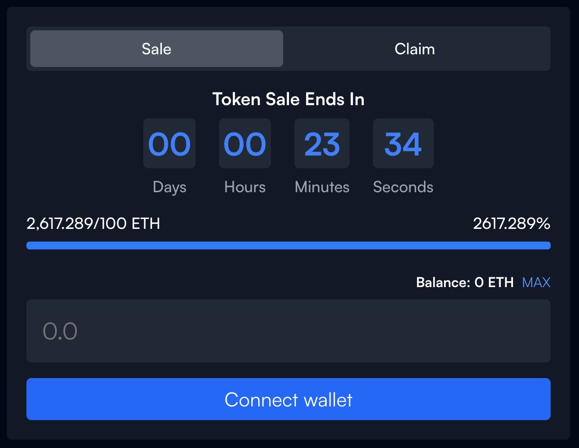 cryptogems555's tweet photo. This looks giga hyped
@basetrade_xyz presale ends soon. More than 2,600 ETH raised so far. Crazy
Buy $BTD Tokens here: https://t.co/c3SRFSPfqv
LAUNCHING 2PM UTC on Uniswap. Be ready
#Base #Basetrade #BuildOnBase https://t.co/SR5TUGfbhv
