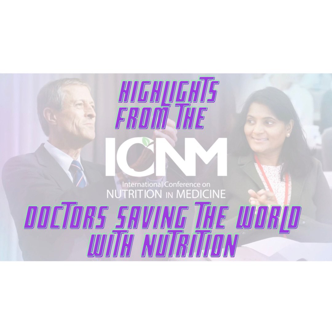 SteveLome's tweet image. There is hope. At the International Conference on Nutrition in Medicine by @pcrm many physicians, researchers, RDs + more gathered to share knowledge about nutrition + network

See some highlights here: youtu.be/xwZizv9MgUM

Doctors and more trying to save the world!