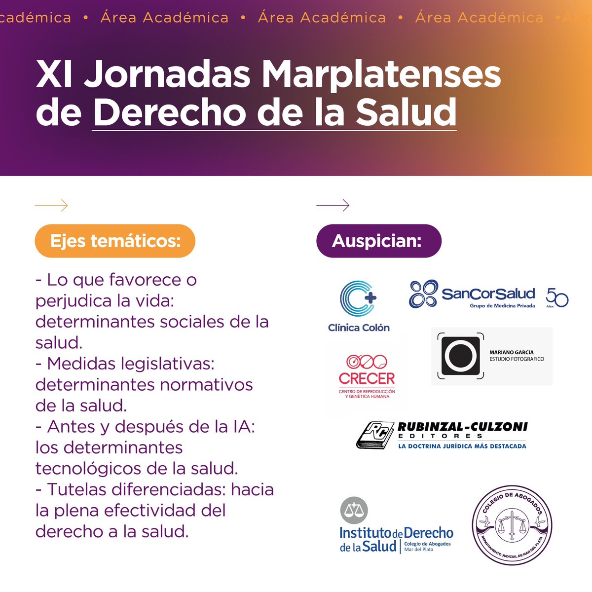 Instituto Derecho de la Salud MdP tweet media