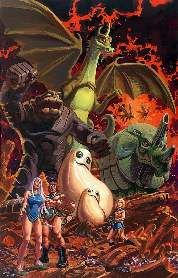 The Herculoids - Dan Brereton
#CartoonART