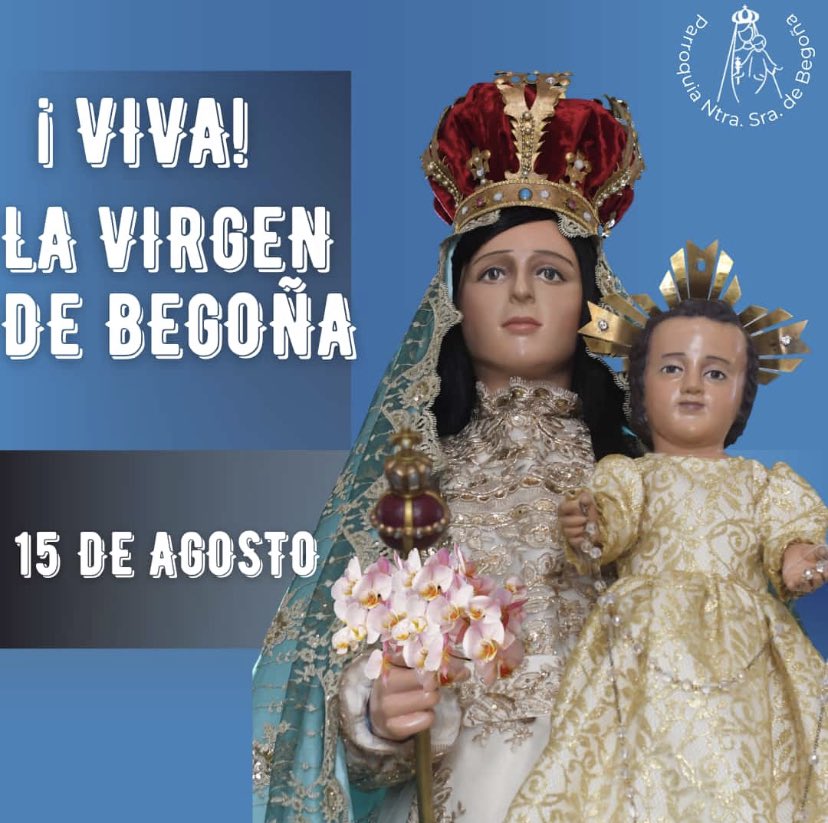 Feliz día para todos nuestros vecinos de Naguanagua, quienes hoy celebran con mucha Fe y Devoción la Asunción de nuestra Virgen de Begoña.

A ella como todos los años, le pedimos una sola cosa: Bendiciones y Paz para nuestro país 🙏🏼🇻🇪