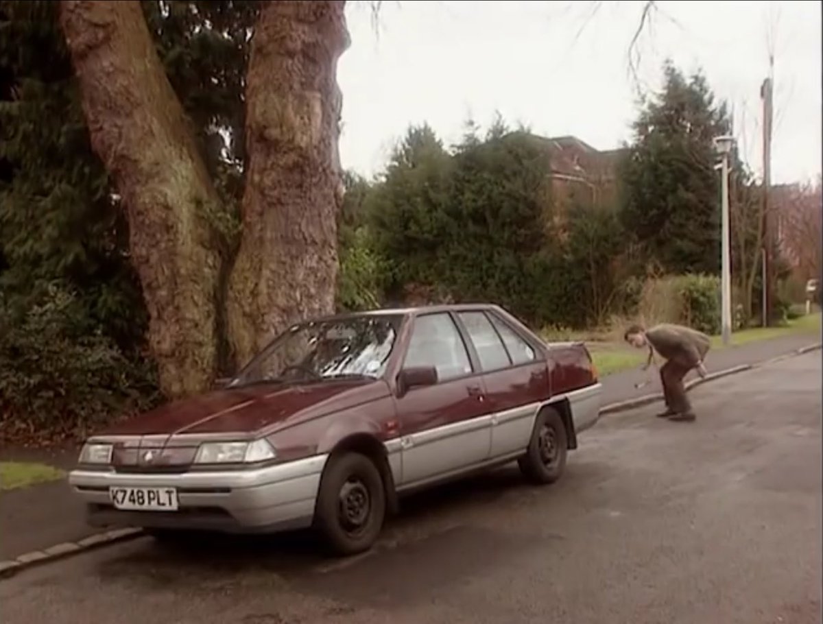 IzzraifHarz's tweet photo. remember when Proton Saga Iswara made a cameo in a Mr Bean episode? that was probably one of the highlights of my childhood seeing a local car appeared in a super popular TV show. https://t.co/mMCAGqrvJ3