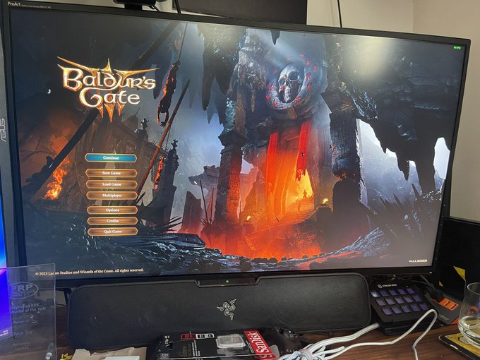 While I&rsquo;m ill I&rsquo;m learning Baldur&rsquo;s gate 3 so far loving it ! If you&rsquo;re playing who are you romancing