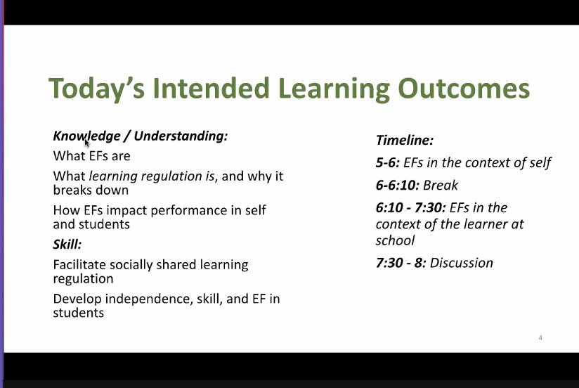 TY @LCFaith for leading such a unique and informative few hours in conversation sharing strategies, experiences, research, knowledge & passion for the profession surrounding #EF knowledge, #self-reg, & student success!

#ActivatedLearning #ExecutiveFunction