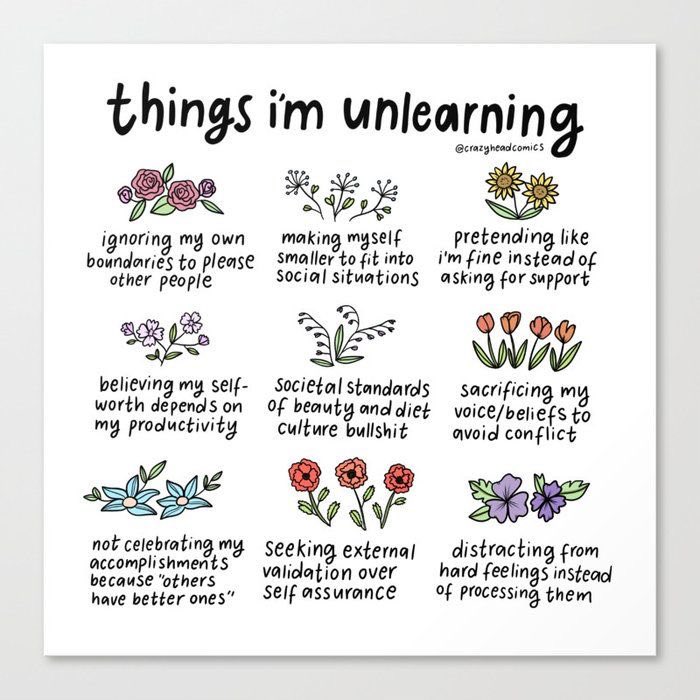 #unlearning #makingachange #mantra