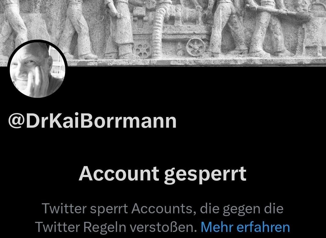 Volksverpetzer's tweet photo. Der AfD-Politiker wurde jetzt offenbar von Twitter (dafür?) gesperrt. #Borrmann #Volksverpetzer #Breivik https://t.co/1pUhkYpLef