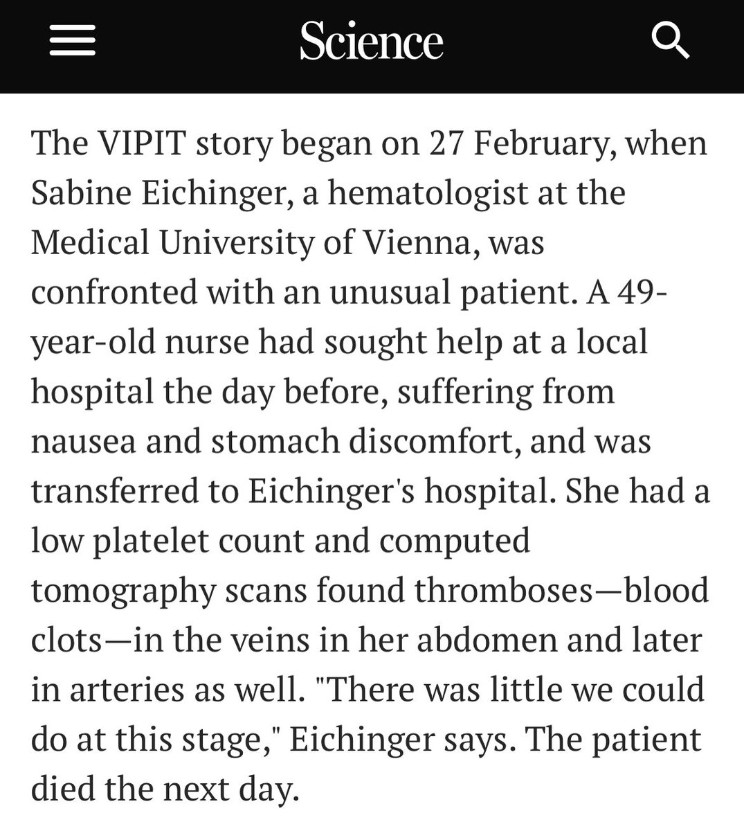 Quo_vadis_BRD's tweet photo. 2/ Ein weiterer Todesfall aufgrund von #TTS/#VIPIT nach #AstraZeneca ereignete sich dann Ende Februar 2021 in Österreich: 

https://t.co/0u5p1Smsod https://t.co/gjRWUqymKQ