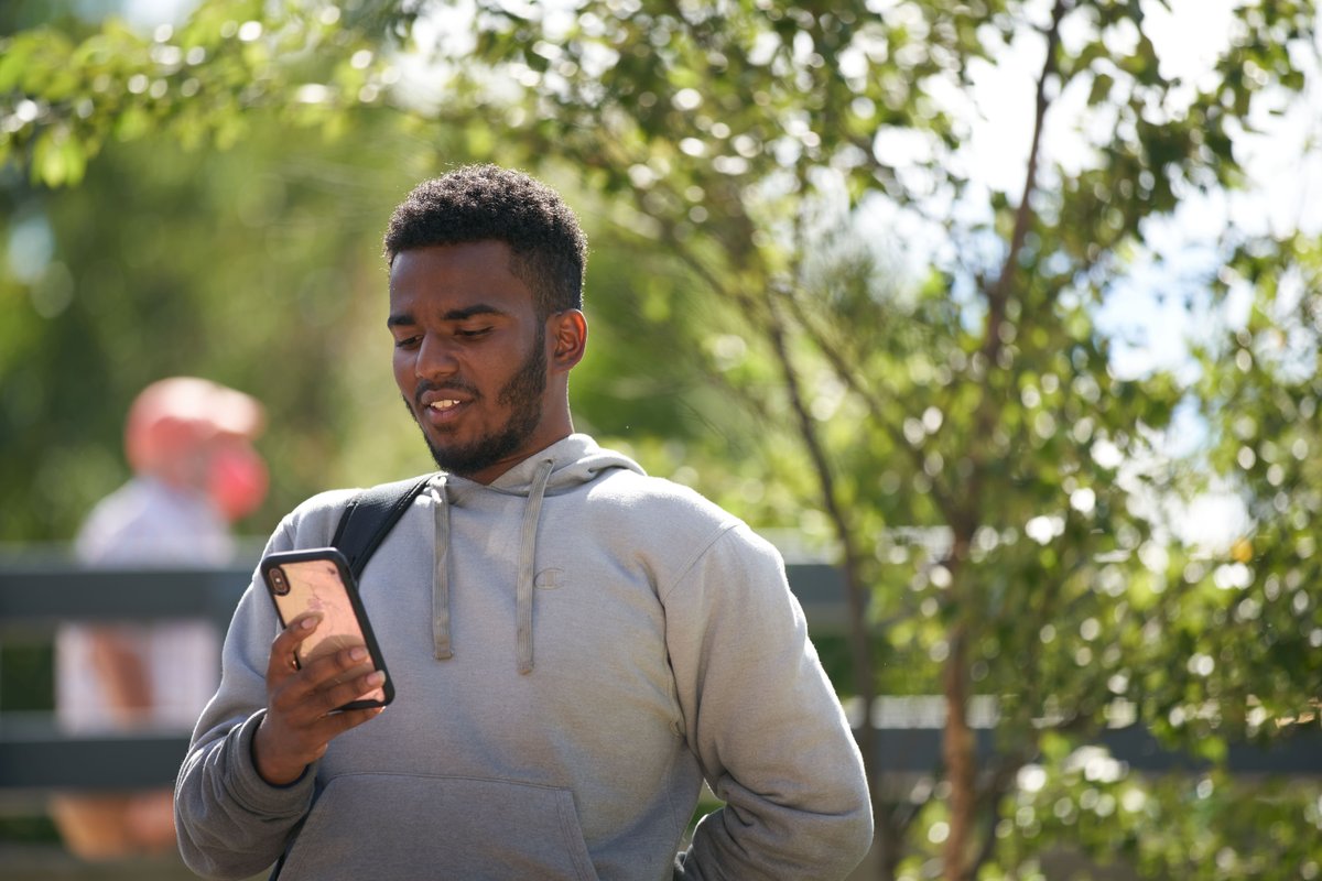 Did you know when OCC texts you, it's a real person on the other side? That means you can text back with questions and get pointed in the right direction. If you're an incoming student, you even have a dedicated OCC staff member to help get you ready for day 1!
