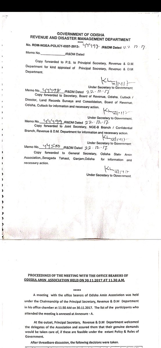 State Amin Association Odisha tweet media