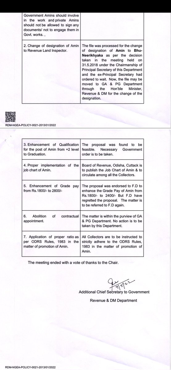 State Amin Association Odisha tweet media