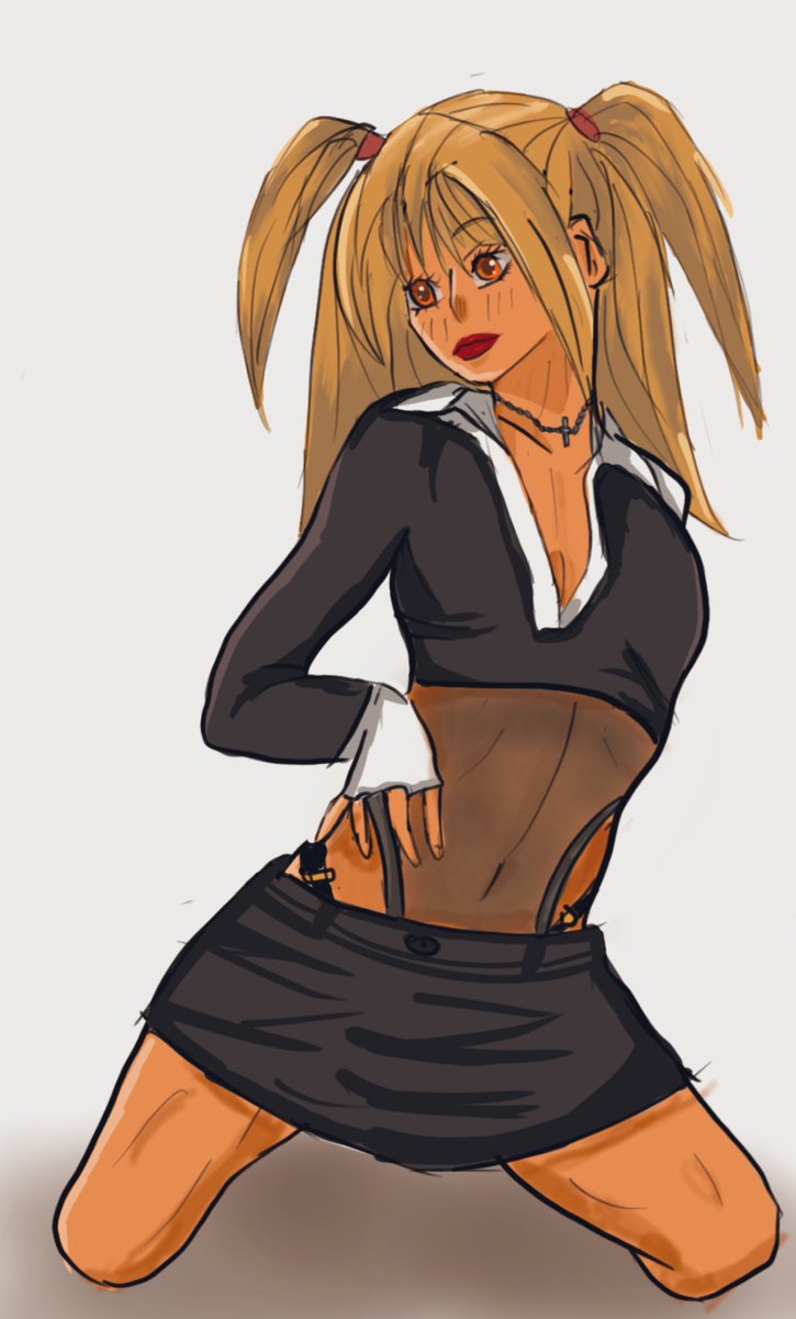 wikesum's tweet photo. Look like Misa Misa , but she bite like Dimitresc’

#artwork #fanart #DEATHNOTE #Misa #AnimeArt #artstyle #Procreate #deathnoteart #アニメ https://t.co/KAfol4HBCV