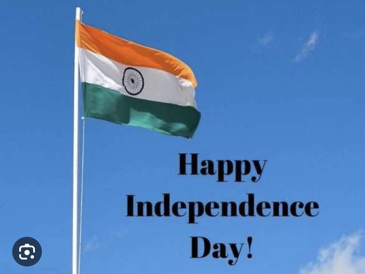 Happy Independence Day!!
स्वतन्त्रता दिवस की हार्दिक शुभकामनाएँ। 
जय हिन्द!! जय भारत!!

#IndependenceDay2023 #IndependenceDayIndia
