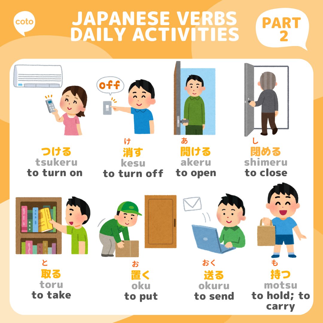 Coto Japanese Academy  Japan on X: Let's learn these home appliances in  Japanese! 📺 Follow @cotoacademy for more! #cotoacademy #nihongo  #learnjapanese #electronics #japanesewords #japanesevocabs #terebi  #sentakuki  / X