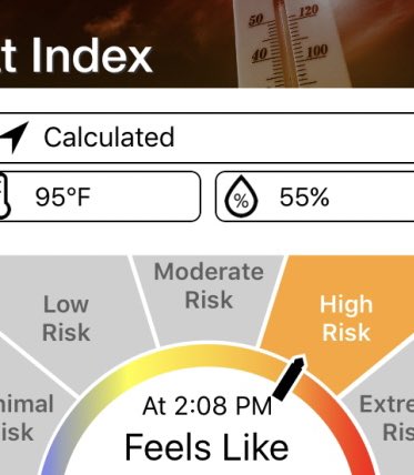SCEMD's tweet photo. When it’s blazin and the heat’s crazin, one of our favorite apps is OSHA’s Heat Safety Tool. Simple and easy to use, this app gives you real-time heat conditions for your location and recommends precautions. 

#HeatWave #WelcomeToTheSouth #ItsNotTheHeat #ItsTheHumidity https://t.co/XUzm0BxJu3