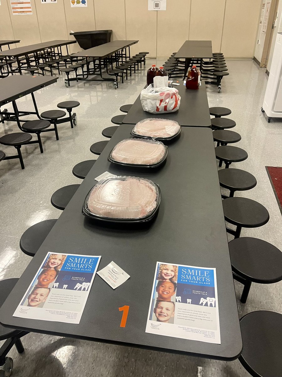 Look what <a href="/FernCreekElem_1/">FernCreekElementary</a> staff was greeted with this morning from the wonderful people at <a href="/mandhortho/">Mattingly & Howell</a>! Thank you for treating our teachers to our favorite...<a href="/ChickfilA/">Chick-fil-A, Inc.</a>! 🧡🖤🧡🖤