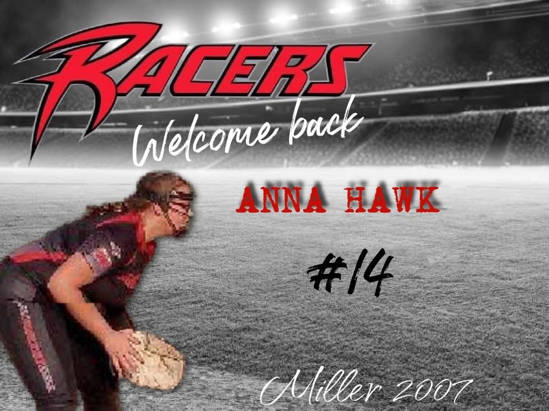 Welcome back, Anna! She is entering her third season with the Racers and attends Massillon HS.
🖤🥎♥️