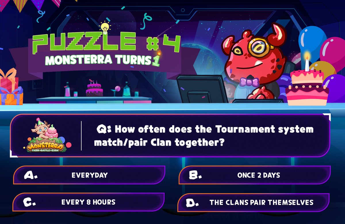 Monsterra Game | Solana Soon tweet media