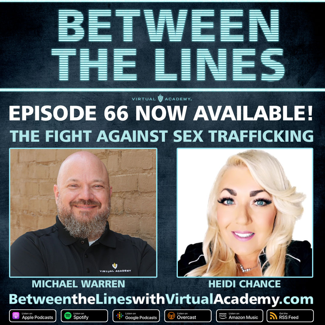 VA_BTLPodcast's tweet image. Episode 66 is now available!

Heidi Chance (@LEO________1234) spent 13 years in the Human Exploitation and Trafficking (HEAT) Unit identifying and rescuing victims of sex trafficking.

Listen now at betweenthelineswithvirtualacademy.com 

#sextrafficking #frontlinepbs #humantrafficking