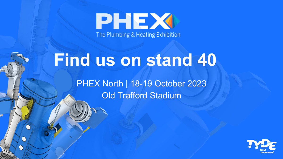 We're exhibiting @PhexShow North! Come and visit us on stand 40. We'll be showcasing our fantastic Dudley fill and flush range including a brand new addition! The usual giveaways up for grabs! #plumber #plumbing #exhibitions #quality #products #newlaunch