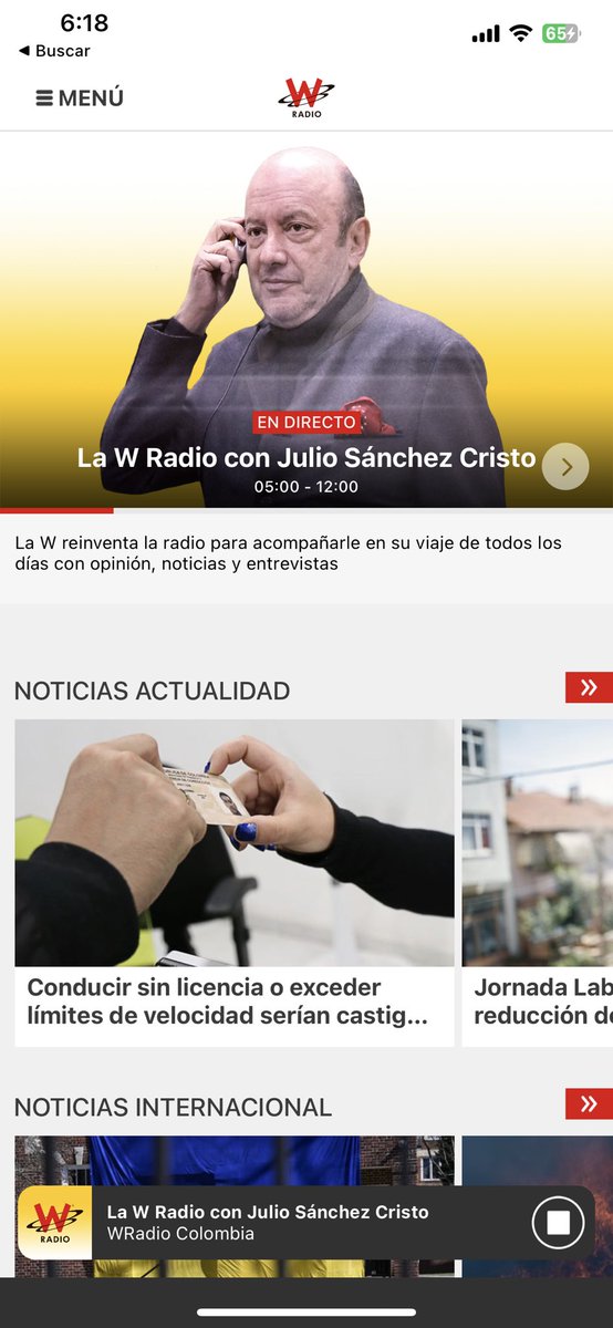 OmarFlorezIsaza's tweet photo. Buenos días @WRadioColombia . Soy un oyente diario desde las 5:00 AM hasta las 8:00 AM y luego escucho el resto entrevistas en la cuenta en podcast durante el día  .  Esta foto de Julio en la app dese parece a Dr. Evil y es con todo el respeto 🙏🏻. @jsanchezcristo https://t.co/LoJZD0bBzh