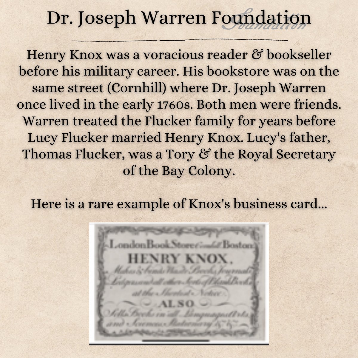 Man with a great legacy . . .

#americanrevolution #bostonma #fluckerfamily #loveofbooks #voraciousreader #friendship