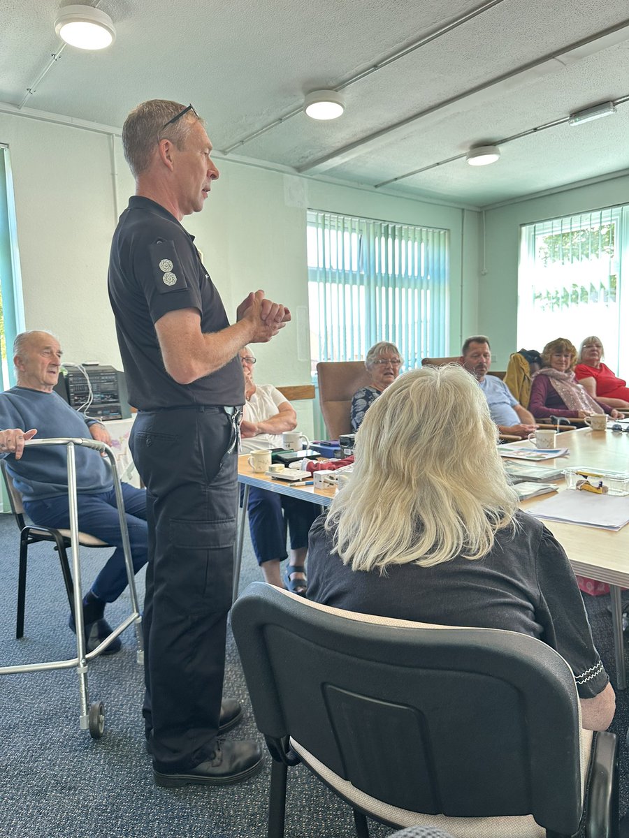 Great for the service improvement panel to have a talk about fire safety with <a href="/DSFireUpdates/">Devon and Somerset Fire and Rescue Service</a> very insightful in to fire safety!