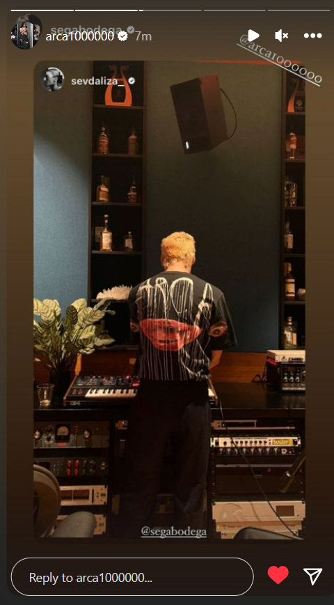 arca-sega bodega-sevdaliza crossover is wild