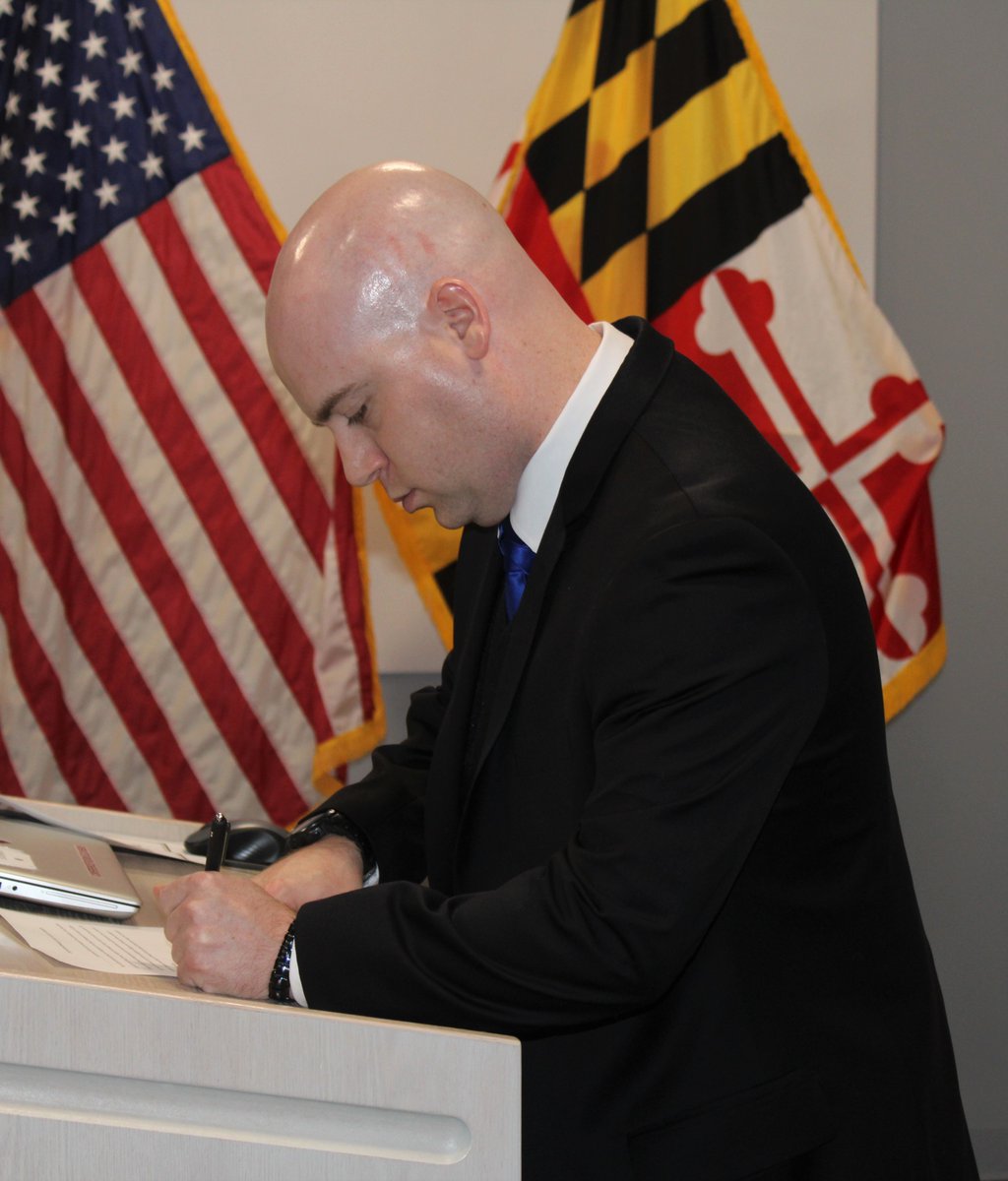 HCSOnews's tweet photo. HCSO employee, Adam Schuster, joined the Howard County Sheriff’s Office as a Deputy on August 14, 2023. Adam was officially sworn in this morning. Adam is a huge asset to our Office. Please join us in welcoming Adam and his family to the Howard County Sheriff’s Office. https://t.co/suKjh6oYzC