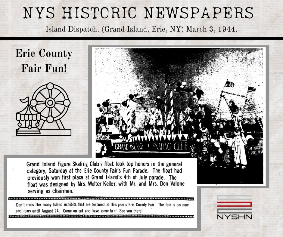 The Erie County Fair has a long history dating back to the 1800s. It is also one of the largest county fairs in the nation, drawing over a million people each year.  Have you been to the fair yet this month?