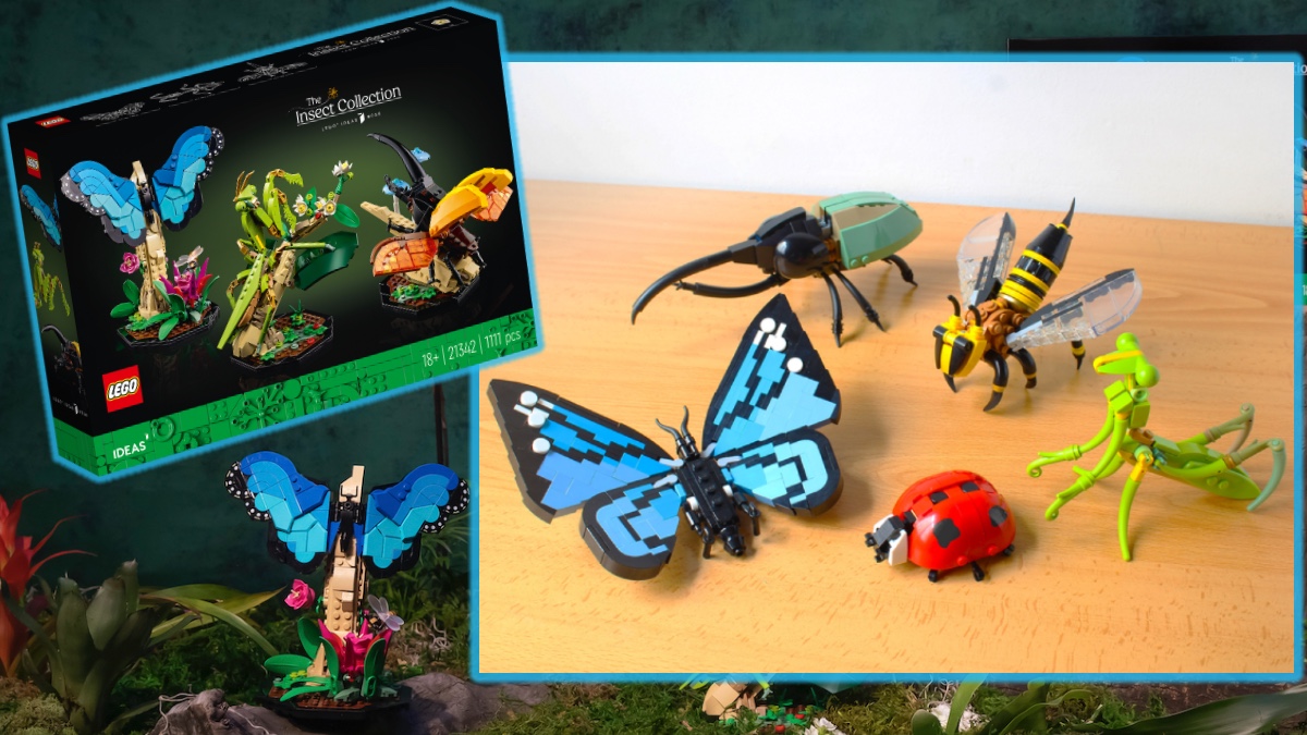 LEGO Ideas 21342 The Insects Collection detailed preview 