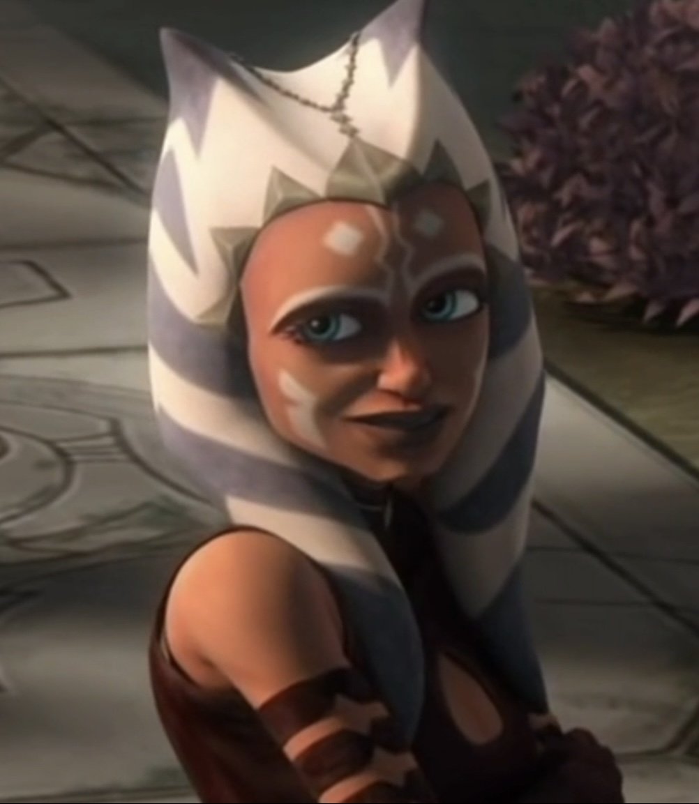ValdiArt's tweet photo. Me parece increíble la capacidad que tiene Rosario Dawson de calcar expresiones de la versión animada de Ahsoka.

#StarWars https://t.co/yr8LAOUQQU