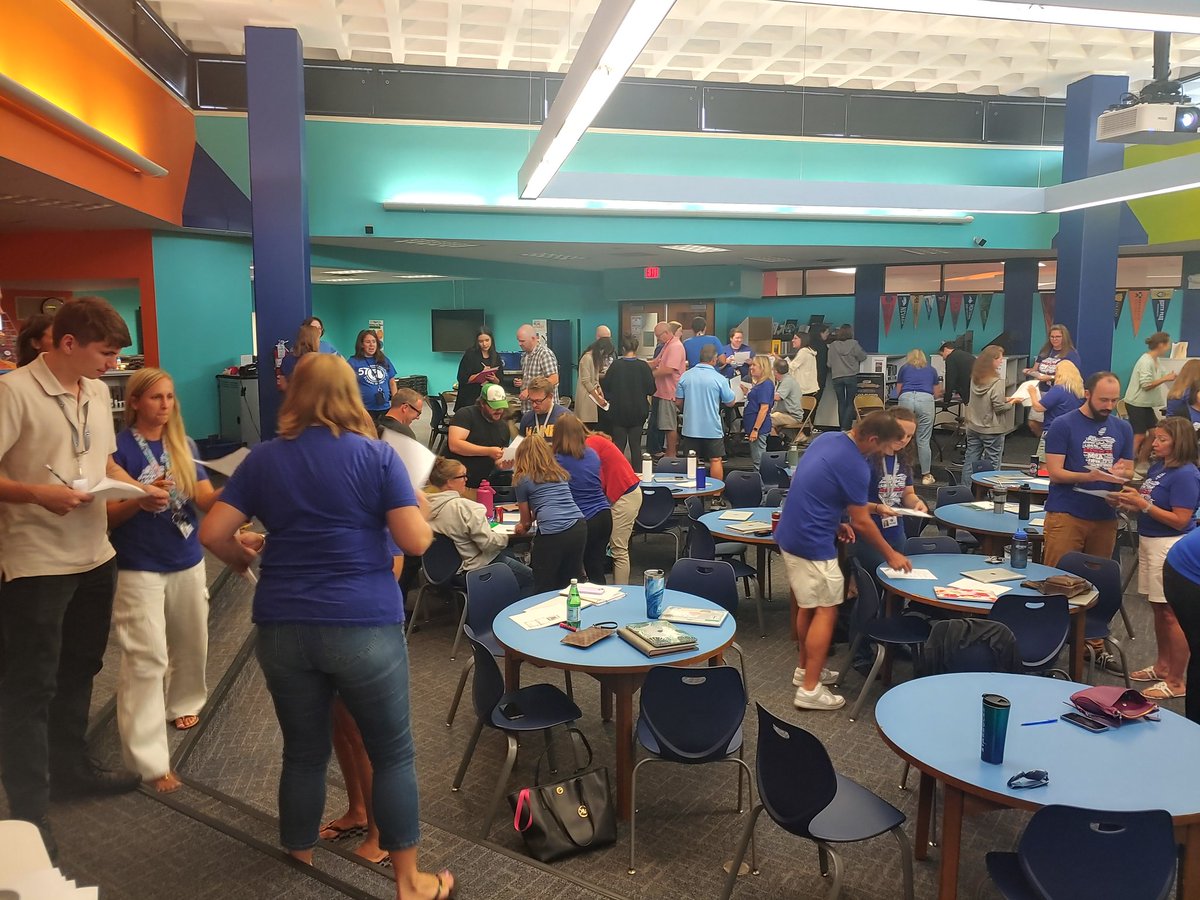 So happy to be working with an amazing, caring staff at Lincoln Middle School.  Staff has been hard at work team building, preparing and making connections to build on our work towards Portrait of a Graduate in D57.