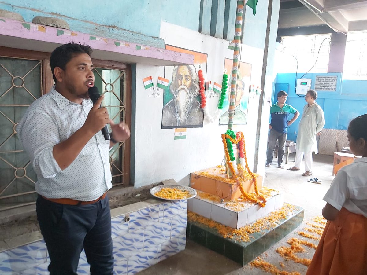 KutubuddinSaha3's tweet photo. #HAPPYINDEPENDENTDAY77TH

#CHILDMARRIAGEFREEINDIA

#BALVIVAHSEAZADI https://t.co/zRjou2QFzR