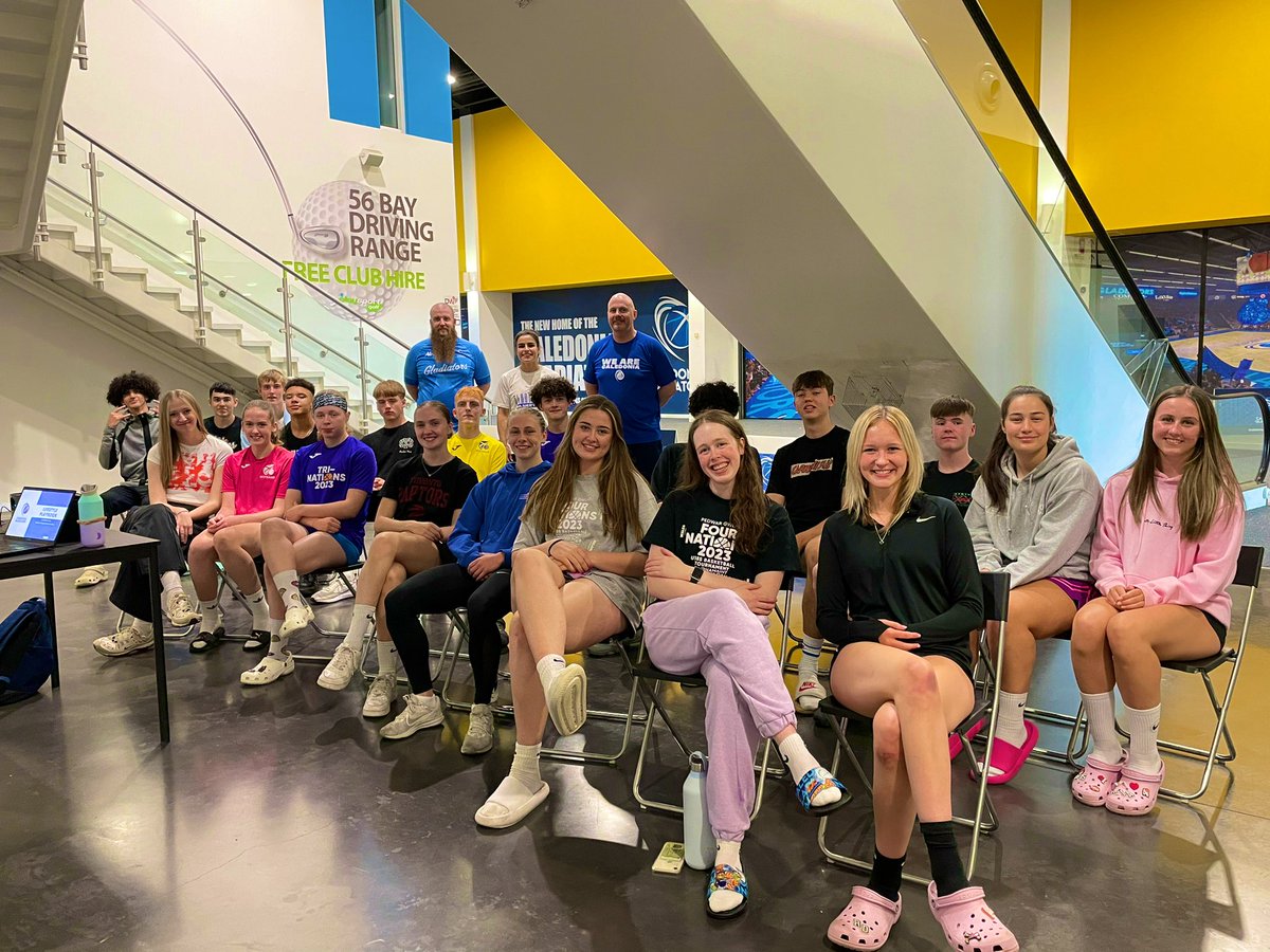 Cal_Gladiators's tweet photo. Delighted to kick off our our high-performance programme this week! 

Induction week
🏀 Functional Movement Screening 
🏀 Nutrition &amp; Hydration
⁃fuelling well for performance
⁃pre and post exercise 
#AthleteFun 
#ProteinBites 
#OffCourtLearning
#OnCourtDifferences https://t.co/BFTdQGwtEs