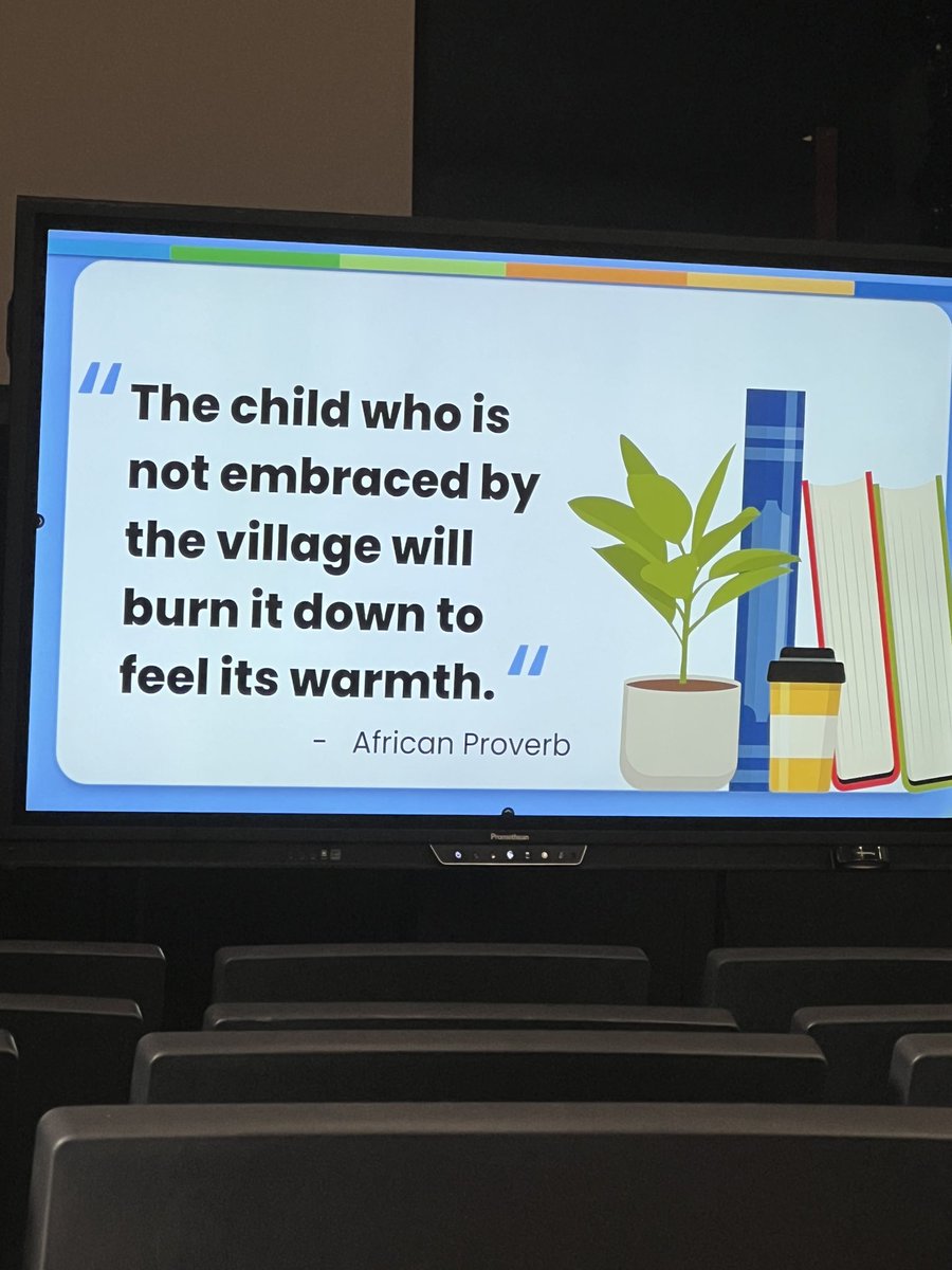 “You only get to climb this mountain with students once, they’ll have many more they have to climb with out you!”  Great day of spending time with peers talking about building community, setting expectations, engagement, impact vs intent, and more! 💙 #MaverickCon2023