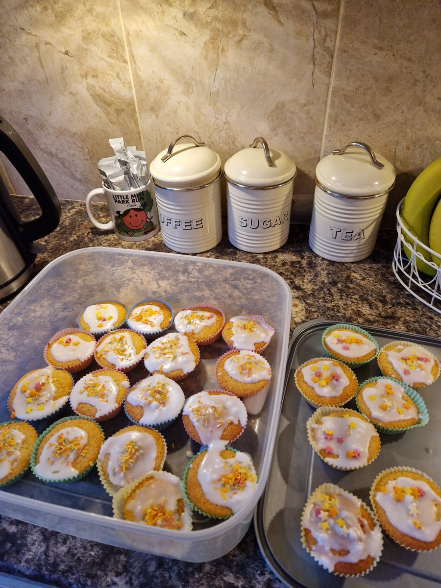 Cakes I made for the child protection training inservice day today. # ...