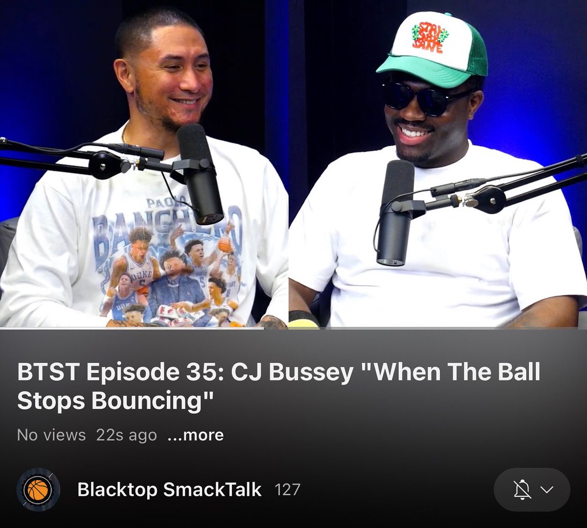 btstpod's tweet photo. Check out the latest BTST Pod  “When The Ball Stops Bouncing” featuring young Entrepreneur @Cjblamen . His story is one that young hoopers should listen to! Link is below. Please follow us on IG &amp; Subscribe to our YouTube channel 🙏🏽

@adjose19 

https://t.co/1fXmURiriJ https://t.co/qKpnQ1HHYG