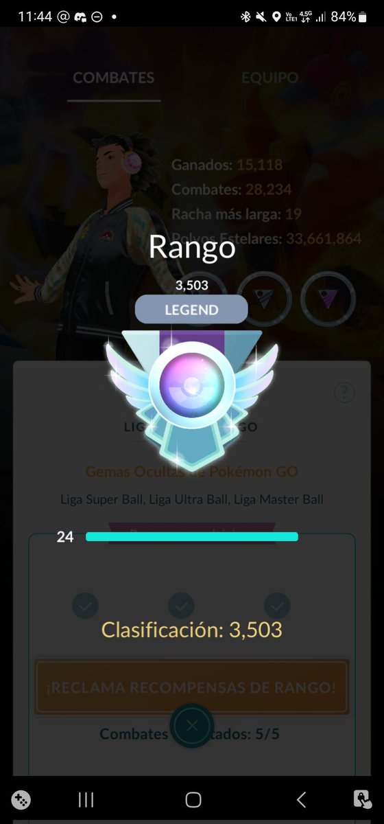 ✅️ Rank 26

Ahora sí a descansar un ratito de GBL. ☺️