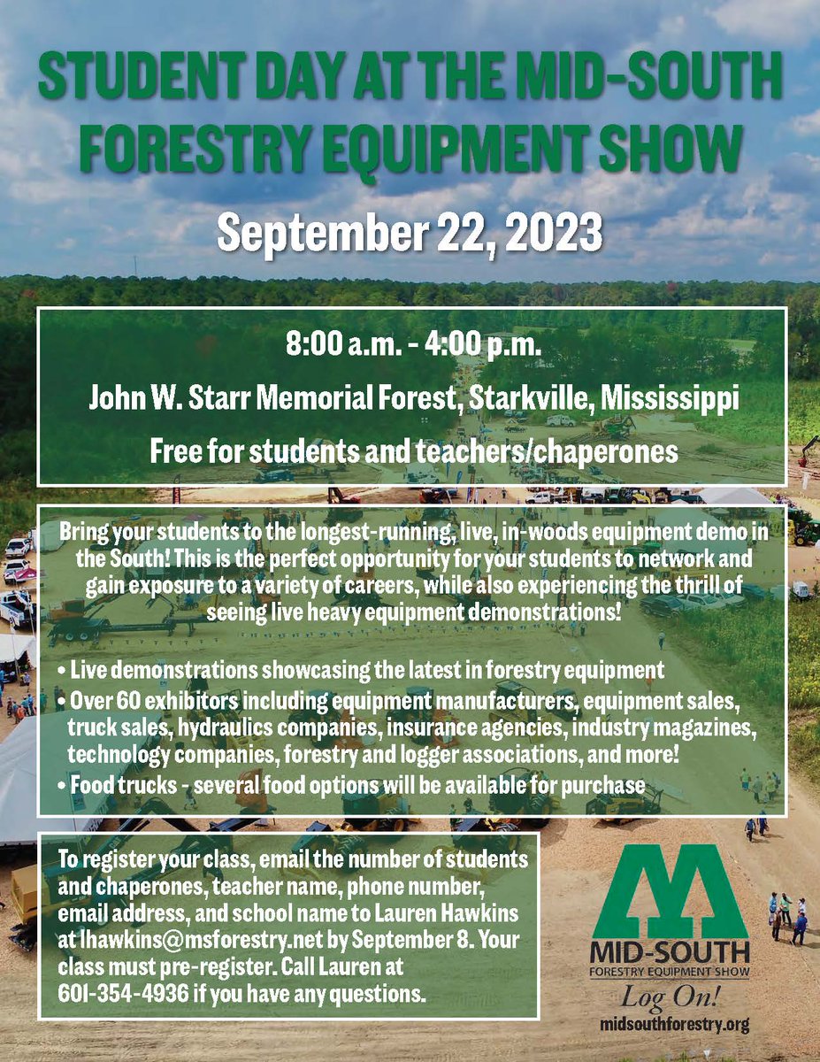 Mid-South Forestry Equipment Show tweet media