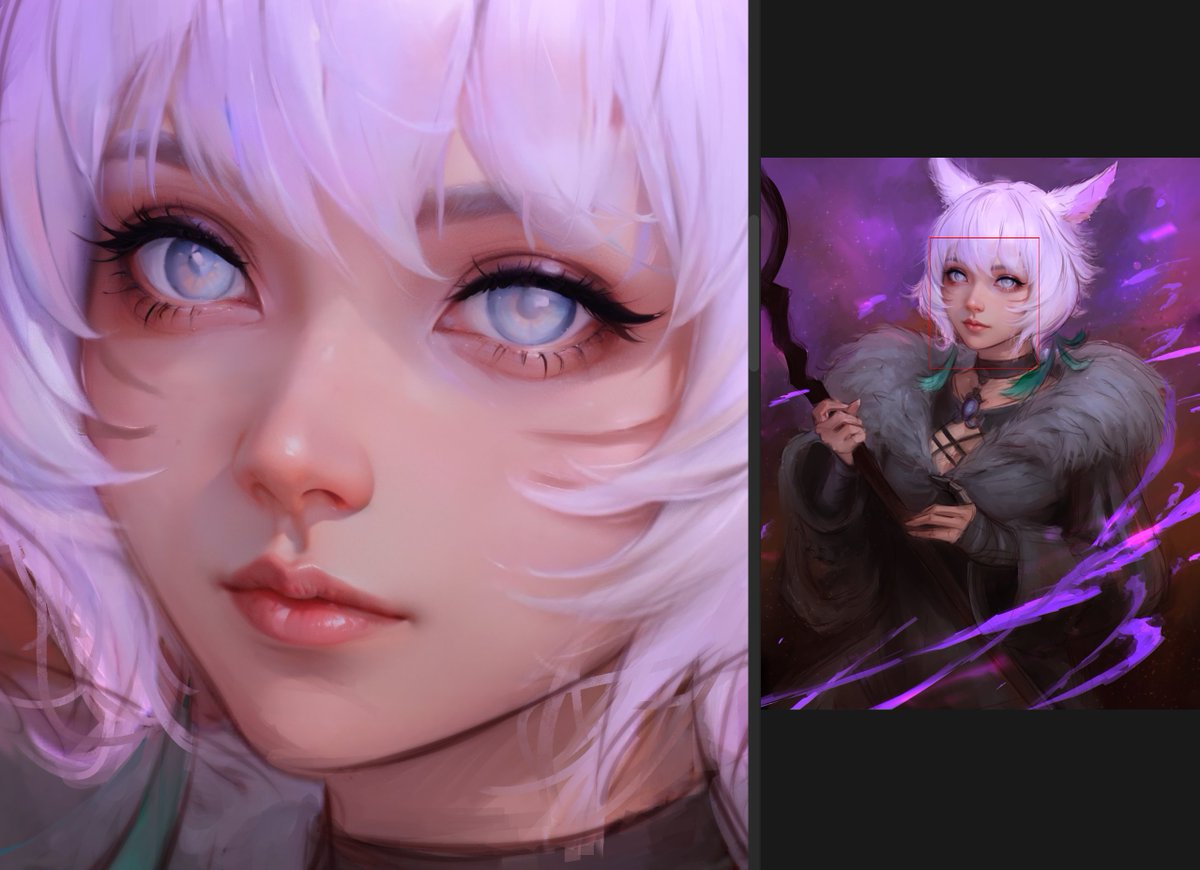 Progress 

#ffxivart #ffxiv #yshtola