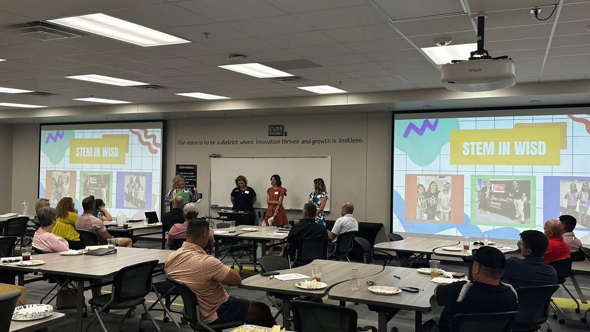 “Our vision is to be a district where innovation thrives…”. The Advanced Academics and STEM Leadership Team truly have a vision for success and limitless growth!  We’re excited to pitch our idea the Education Foundation for Waxahachie ISD.