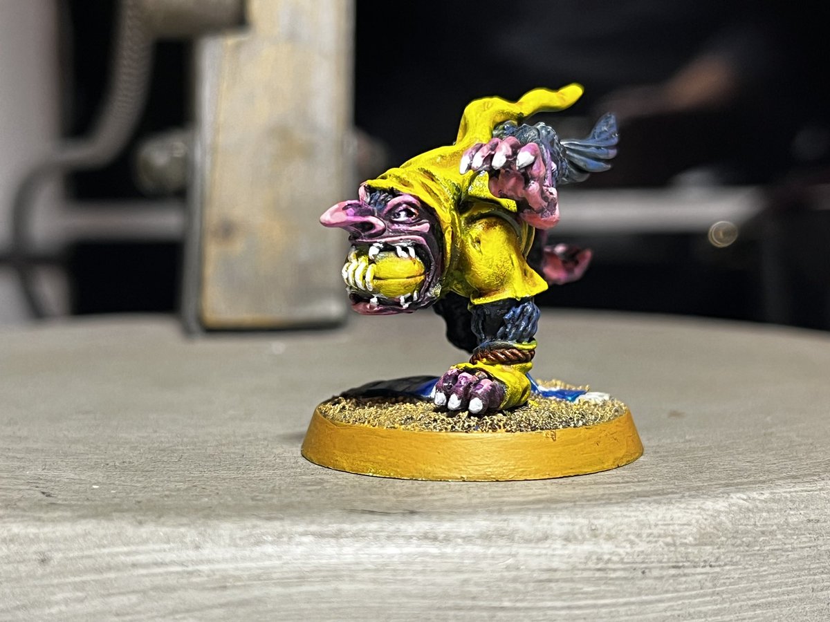 I stared working on a “new” team this week. Still WIP #bloodbowl