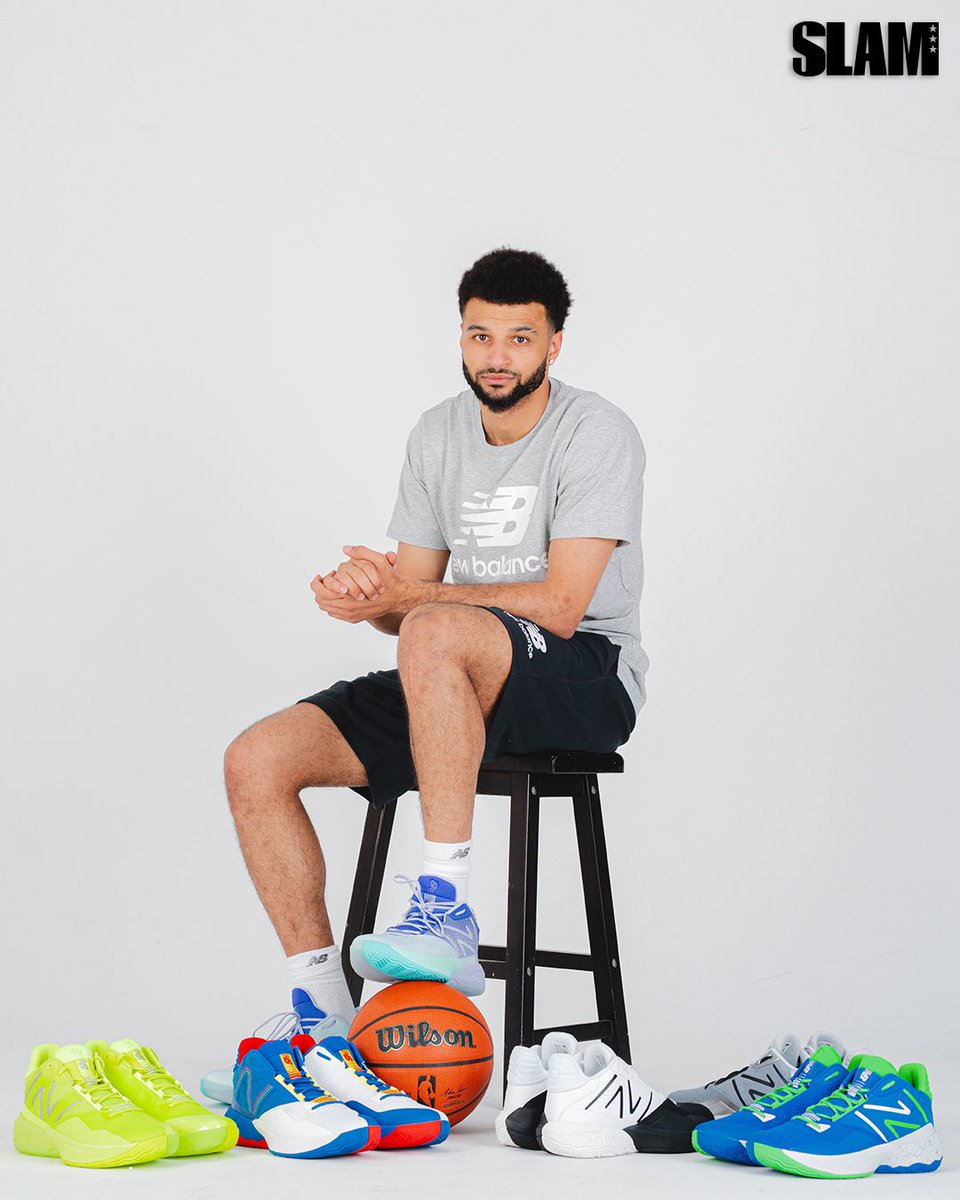 Jamal Murray debuts the New Balance TWO WXY v4 on the cover of @SLAMKicks. Tap in: slam.ly/kicks-jamal