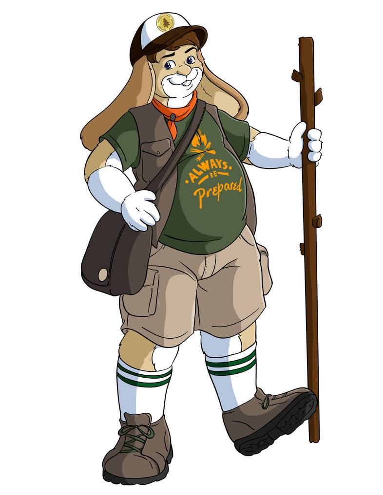 Scout_Bunny's tweet photo. Kinda doing this backwards, but here's a few pics of me in general! I'm Pepper, an Adventure Scout who loves being outdoors with my friends, enjoying nature, and of course, s'mores!
(Art by @/fattlestacks and @/JAIYANT! LARP Pepper is me!) #FatBunnyWeek #FBW2023 #FatBunnyWeek2023 https://t.co/A4KTbXqAMi