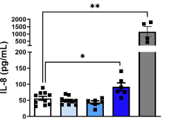 Roach Lab (@phage_bio) on Twitter photo Collab w/<a href="/PhagePasteur/">Bacteriophage Lab Institut Pasteur</a> ! ⬆ concentration Pseudomonas phage PAK_P1 = 2x increase in human neutrophil interleukin-8 secretion. Phage exposure didn't induce neutrophil apoptosis, necrosis, or further affect activation marker expression, oxidative burst, and NETs formation. 2/2 Collab w/<a href="/PhagePasteur/">Bacteriophage Lab Institut Pasteur</a> ! ⬆ concentration Pseudomonas phage PAK_P1 = 2x increase in human neutrophil interleukin-8 secretion. Phage exposure didn't induce neutrophil apoptosis, necrosis, or further affect activation marker expression, oxidative burst, and NETs formation. 2/2